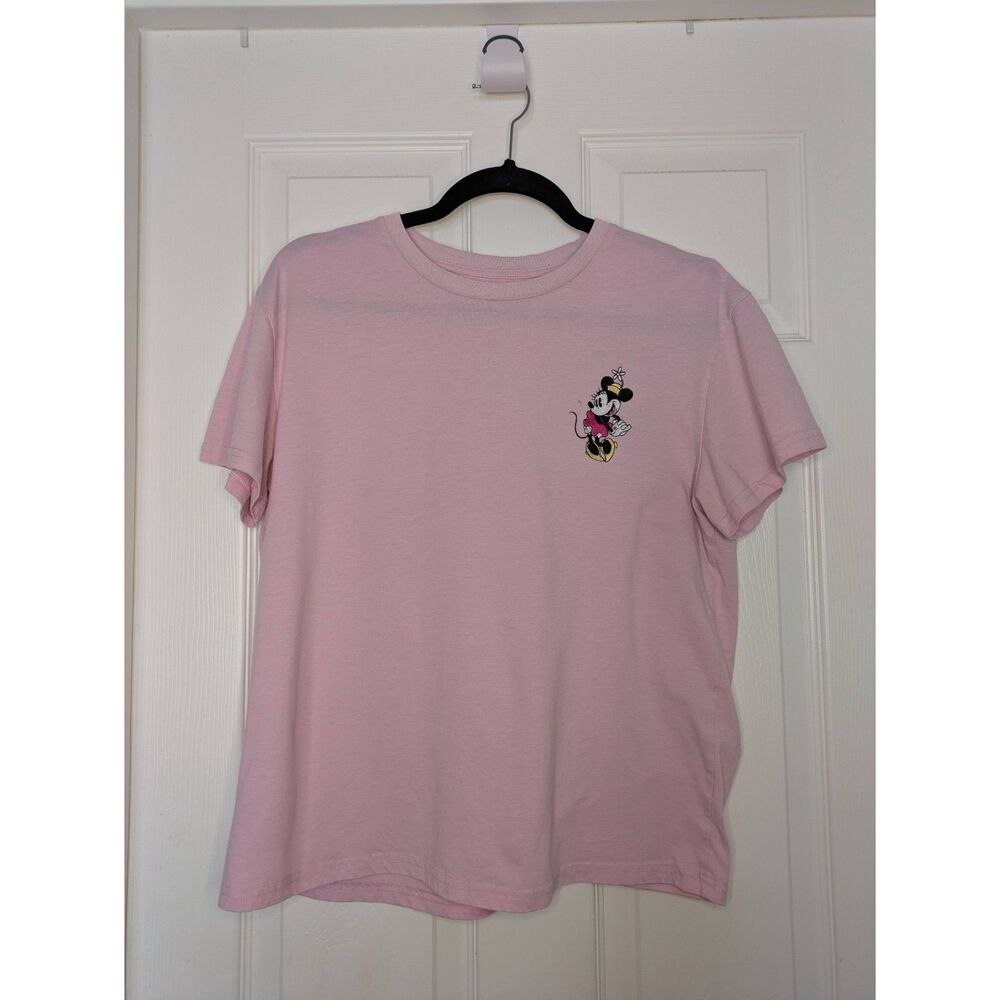 Disney Embroidered Minnie Mouse Tee-M